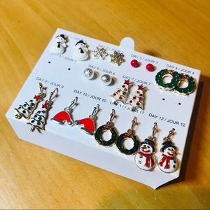 Christmas Earrings Set
